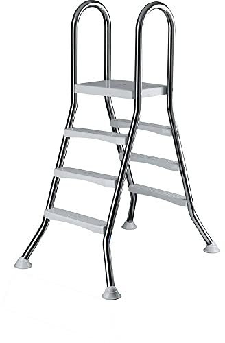 Summer Fun Poolleiter Edelstahl für Hochbecken mit 90 cm höhe