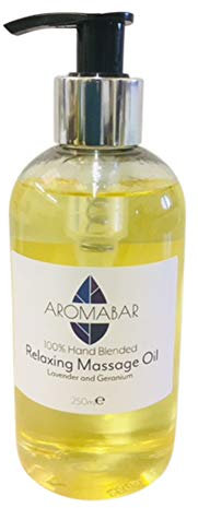 Aromabar Lavender & Geranium Massage Oil 250ml Balancing