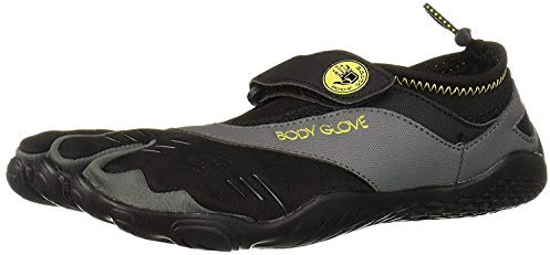 Body Glove Men's 3T Max Water Shoe, Black/Yellow, 12 M US