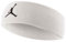 Nike Jordan Dri-Fit Jumpman Head Tie White/Black OSFM, Weiß