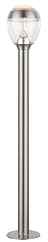 LED-steh lampa 11 watt rostfritt stål terrass EEK A+ belysning globo 34252 CALLISTO