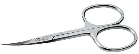 INOX Stainless Steel Tower Point Cuticle Scissors German Cuticle Remover. Made by Erbe in Solingen, Germany