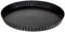 Ibili 824228 Moule à tarte dentelé amovible antiadhésif Moka 28 cm, Noir