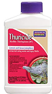Bonide Thuricide BT Concentrate, 8 oz Ready-to-Mix Solution for Caterpillar, Moth and Worm Control in Lawn and Garden