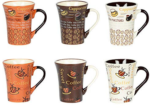 Table Passion - Tasse Collector 15 cl décors assortis (lot de 6)