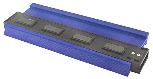 Plastic Contour Profile Gauge 250mm / 10 Tiling Laminate Tiles Edge Shaping