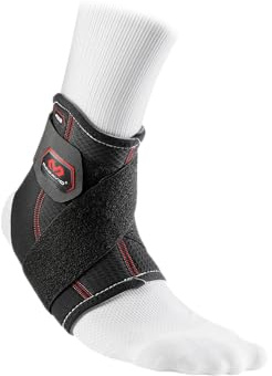 McDavid 432R Tobillera con cinchas, Unisex adulto, Negro, M