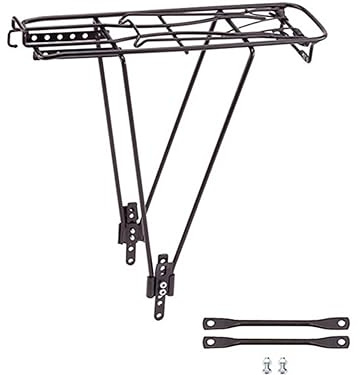 Point Gepäckträger HR - verstellbar- 26-28- Stahl, max. 25kg, schwarz, 05014000