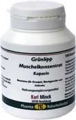 Gr�nlipp Muschelkonzentrat Kapseln 500mg, 120 Kapseln, 72 g