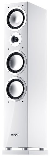 Canton Chrono 509.2 DC Standlautsprecher mit Bassreflexsystem (3-Wege, 320 Watt, 88,3db, DC-Technologie) weiß