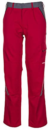 Planam Highline Herren Bundhose rot Schiefer schwarz Modell 2326, Größe 56