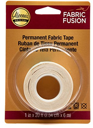 Aleene's Fabric Fusion Peel and Stick Tape, 1 roll permanent fabric tape (32139)