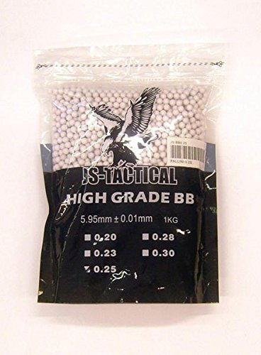 Balles JS-TACTICAL 6 mm 1 kg de 0,25 par Soft Air 4000 balles 6 mm première qualité de précision maximale