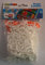 65012 - Loom Bands weiß, 600 Stk. + Häkelnadel & Clips