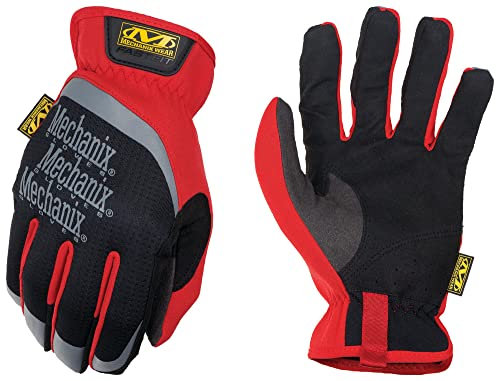 Mechanix Wear FastFit® Handschuhe (Medium, Rot)