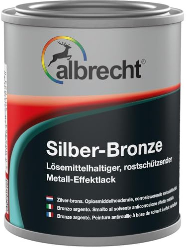 Albrecht silverbrons 2,5 l glänsande ugnslack värmebeständig