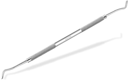 Fußpflegeinstrument Doppelinstrument Eckenheber mit angeschliffenen Enden