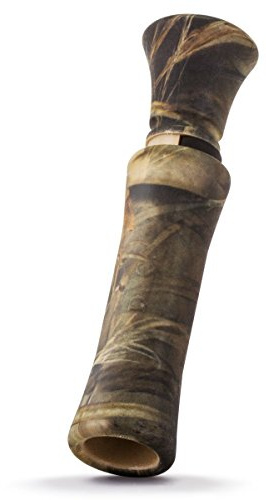 Duck Commander Classic Duck Calls - Camo Max Duck Call - Double-Reed, Realtree Max4 Camo, Close-in Finishing Call - for Waterfowl Hunting