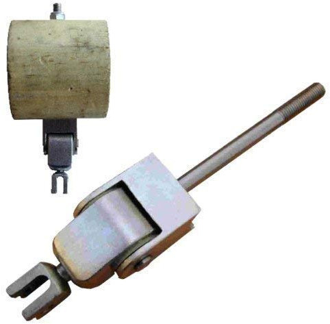 Loggyland Schaukelhaken Schaukelgelenk für Rundbalken M12x200mm