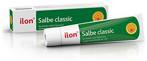 ilon Salbe classic 100 g, grüne Zugsalbe zur Behandlung von Hautentzündungen, lindert Rötungen, Spannungsgefühle, Schmerzen und Schwellungen, einzigartiger Pflanzen-Wirkstoffkomplex, 100 g, 1 Stück