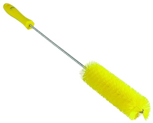 Tube Brush, Ø40 mm, 510 mm, Hard, Yellow