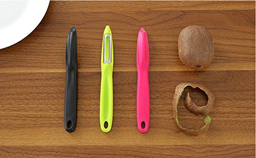 Generic 1 rallador profesional de plástico rallador de manzana, patata, frutas, verduras, accesorios de cocina (color solo verde).