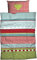 CASATEX Renforcé Bettwäsche Herz KARO moderner Landhausstil genießen Sie Hüttenromantik in kuscheliger Baumwoll Bettwäsche rot-grün 155 cm x 220 cm