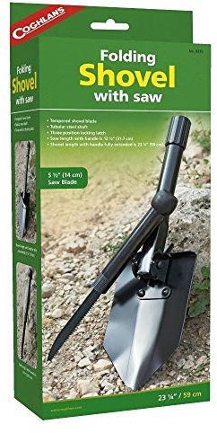 Coghlans Klappschaufel/Klappspaten mit Säge