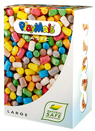 PlayMais Basic Large 160025 - Set per bricolage, 750 Pezzi