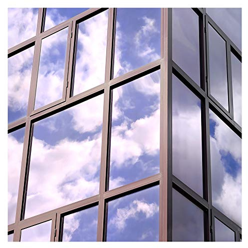 BDF EXS35 Exterior Window Film Glare and Sun Control Reflective Silver 35 (Medium) - 36in X 7ft