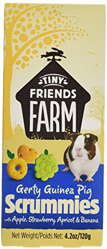 Supreme Tiny Friends Farm Gerty Guinea Pig Scrummies 120g (pack of 8)