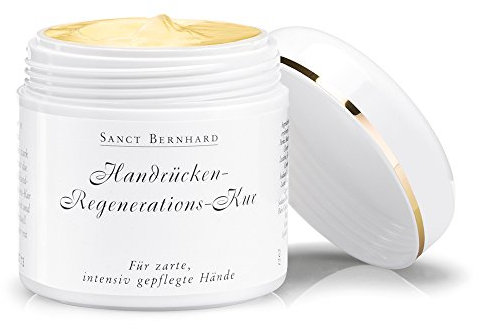 Sanct Bernhard Handrücken-Regenerations-Kur | Mit Sesamöl, Avocadoöl & Sheabutter | Bei trockenen Händen & Spannungsgefühlen | 100ml