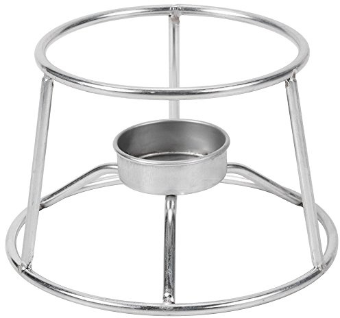 American Metalcraft CIFDR Stainless Steel Fondue Pot Stand, 5-Inch Diameter
