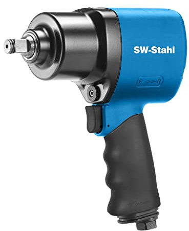 SW-Stahl S3276 Druckluft-Schlagschrauber I Vierkant 1/2 Zoll I max. Lösedrehmoment 1756 Nm I Werkstatt Druckluftwerkzeug