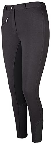 PFIFF 102290 ridbyxor Thea barn kvinnor helsits, elastiska benslut | svart 164, svart, 164
