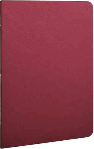 Calligraphe 733162C häfte (DIN A5, 14,8 x 21 cm, bunden åldersväska linjerad) 1 st röd