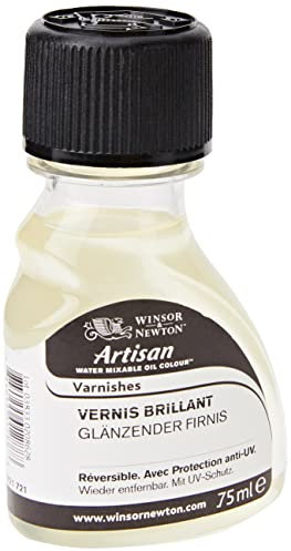 Winsor & Newton 2621721 Artisan Öl - Firnis für wassermischbare Ölfarben - Glanz Firnis, 75ml Flasche