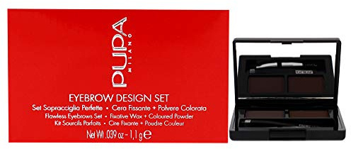 Pupa Eyebrow Design Set 003 Dark Brown