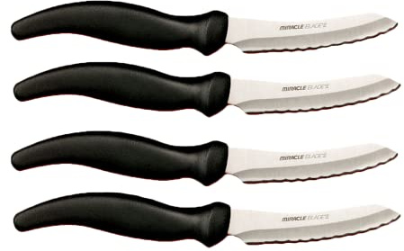Miracle Blade III 4-Piece Steak Knife Set