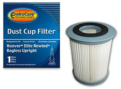 EnviroCare Premium Replacement Vacuum Cleaner Dust Cup Filter made to fit Hoover Elite Rewind Uprights