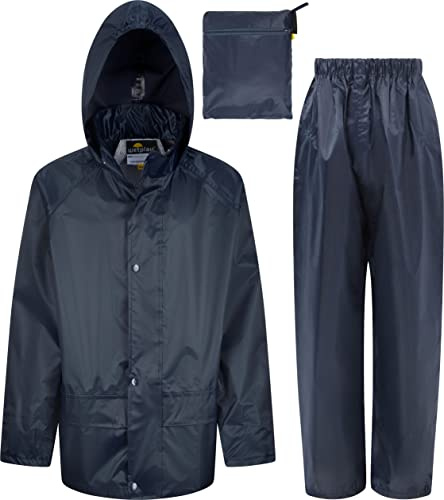 Wetplay Kids Waterproof Jacket and Trouser Suit Set Boys or Girls