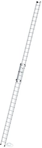 Aluminium-Seilzugleiter 2 x 20 Sprossen Arbeitshöhe bis ca. 11,40 m