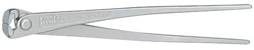 Knipex 48725 High Leverage Concreters Nippers, Silver, 300 mm