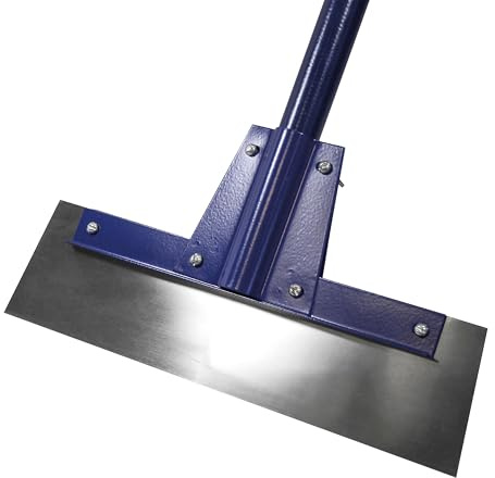 Faithfull FSHD16 - Raschietto per pavimento, molto resistente, manico in fibra di vetro, lunghezza: 40,6 cm