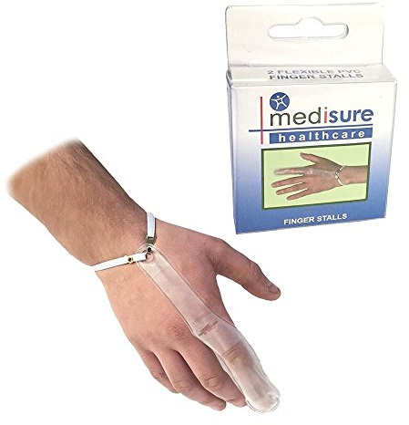 MEDISURE STALL Finger Plastic - M