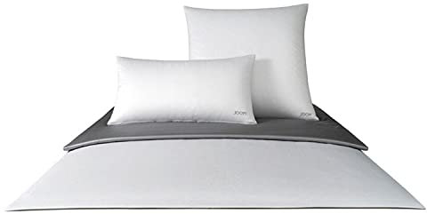 JOOP! Bettwäsche Micro Pattern Silber 4040-9 Kissenbezug einzeln 40x40 cm