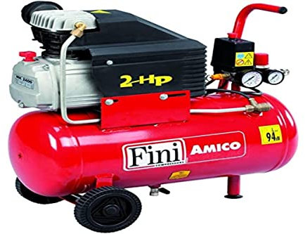 Fini Compressors, Amico 23050 - Compressore 25/2400, 1.5 kW, 25 litri