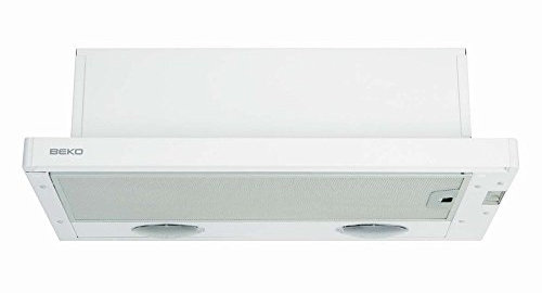 Beko CTB 6407 W Semintegrada (extraíble) Blanco 280m³/h - Campana (280 m³/h, Canalizado, 52 dB, 63 dB, Semintegrada (extraíble), Blanco)