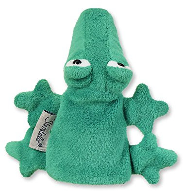 Sterntaler 3611725 Fingerpuppe Krokodil, 10 x 9 x 4 cm, Grün