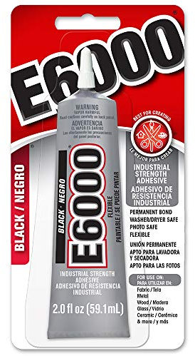 E6000® 237039 Multipurpose Adhesive, Black, 2 oz